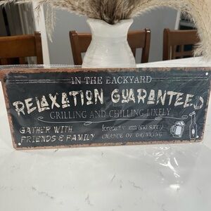 Relaxation Guaranteed Sign